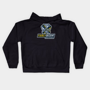 Fairly Decent Mechanic Kids Hoodie